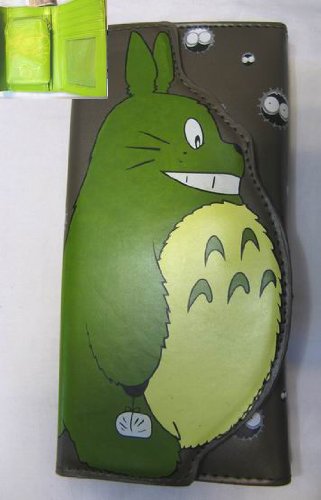 Totoro: Brown/Green Totoro Clutch Wallet