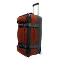Traveler's Choice 30" Rolling Hybrid Duffel - Burnt Orange