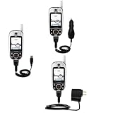 Deluxe Kit for the LG CU320 includes a USB cable with Car and Wall Charger - Gomadic Brand w/ TipExchange Technology