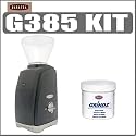Baratza G385 Maestro Plus Coffee Grinder Black and Grindz Coffee Grinder Cleaner - Baratza ABARG385K3