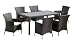 7tlg. Sitzgruppe Lubango gold/braun Essgruppe Polyrattan