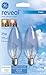 GE 48700 Traditional Lighting Incandescent Deco/Candle, 2 Count (Pack of 1), Reveal