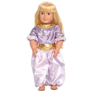 Little Adventures Arabian Princess 18" Doll/Plush Costume by