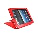 TeckNet iPad Leather Case for Apple iPad, with Stand Feature - Red