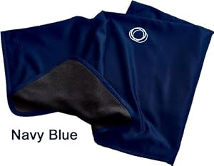 CLOSEOUT Bugaboo Micro Fleece Blanket In Navy Blue For Frog