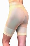 Hydas - 1547.1.02 - Panty Gainant 2 Pièces : 1 Chair et 1 Noir - Taille M - 42 / 44