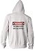 Warning: Dulcimer Player with an attitude Adult Zippered Hooded (Hoody Hoodie) Sweatshirt Fleece Jacket (Hoodie / Hoody) Various Colors