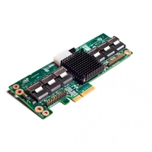 Intel Controller Card RES2SV240 24Port SAS 6Gb s PCI-E x8 512MB MD2 Retail New