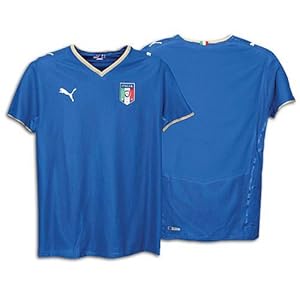 PUMA Italy Home Authentic Jersey 08/10 ROYAL