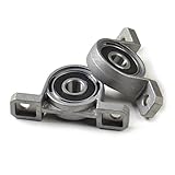 2個入り 亜鉛合金 直径8mm ボアボール垂直ベアリング 枕マウントサポート