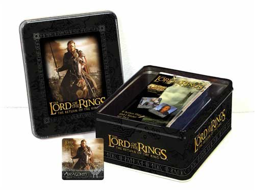 Lord of the Rings Return of the King Aragorn Tin