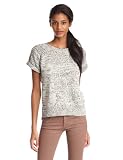 HALSTON HERITAGE Womens Short Sleeve Crewneck Sweatshirt Pullover 41eFiTw0A9L. SL160 HALSTON HERITAGE Womens Short Sleeve Crewneck Sweatshirt Pullover