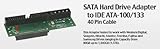 SATA Hard Drive to IDE (ATA-133/100) UDMA PATA Adapter