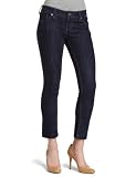!iT Jeans Junior's Audrey Mid Rise Skinny Crop,Ink Jet,27