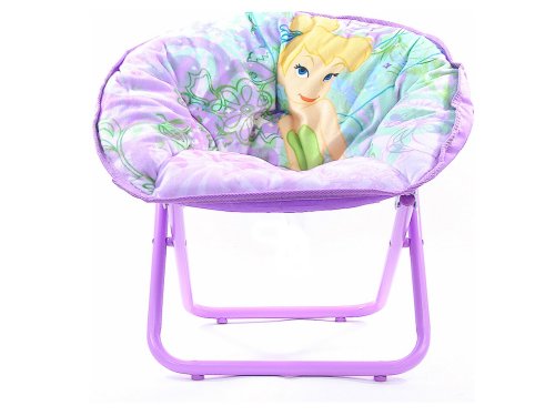 Tinkerbell Purple Foldable Mini Saucer Chair