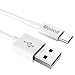 USB Type-C Cable, MeieaS 3.3ft(1m) Hi-speed USB Type C Cable (USB-C to USB-A) with 56k Resistor for Nexus 6P, Nexus 5X, ChromeBook Pixel, LG G5 and More (USB C to USB A 1m)