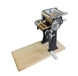 【新型】鋳物製麺機?型 【切幅1.9mm/鋳物製・木台付で抜群の安定感!】 【新型】鋳物製麺機?型 【切幅1.9mm/鋳物製・木台付で抜群の安定感!】