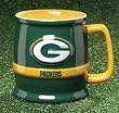 Green Bay Packers Sculpted Tankard Style Coffee Mug