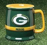 Green Bay Packers Sculpted Tankard Style Coffee Mug - B0002JALMQ
