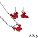 Disney Crystals Stud Women Jewelry Set. Length 8 in. Total Item weight 1.8 g.