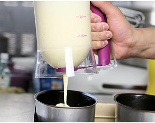 Baking Essentials Tool / Cake Dough Dispenser/cupcake Funnel Batter / Cream Separator Valve Measuring Cup /Pancake Muffin