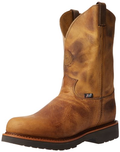 Justin Original Work Boots Men's J-max Pull-On Work Boot,Rugged Tan Gaucho,11.5 D US