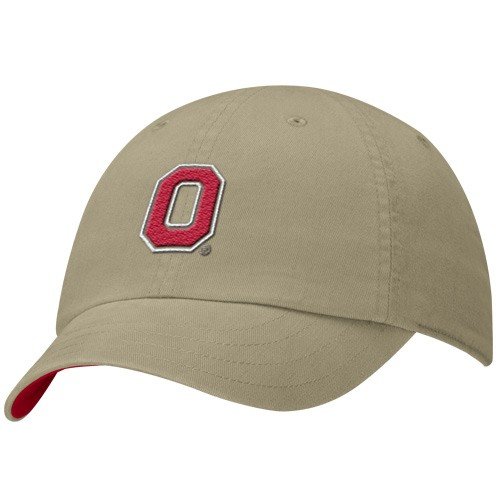 Nike Ohio State Buckeyes Khaki Ladies Campus Adjustable Hat