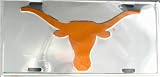 Texas Longhorns Chrome License Plate