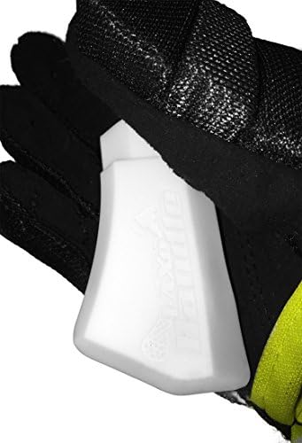 LAXe Handle - Lacrosse Stick End Cap for Shaft (White)