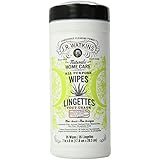 J.R. Watkins Natural All Purpose Wipes, Aloe & Green Tea, 35 Count (Pack of 6)