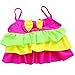 Wildwalk Cute Baby Girl Rainbow Swimwear Bikini Onesie