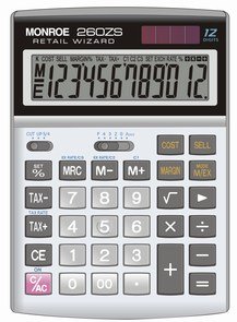 Monroe 260ZS 12 digit calculator