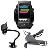Brand New XYLO ACCESSORIES Car Kit: Windscreen Suction Mount Holder and In Car Charger for the Samsung H1 Vodafone 360 Mobile Phone