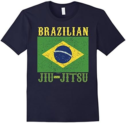 Men's Brazilian JIU-JITSU Shirt (New-2016) Medium Navy