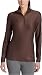The Snow Angel Doeskin Zip Turtleneck for women is a warm quick drying first layer This top is ultra soft and features 4 way stretch Lycra The Doeskin wicks moisture away making it perfect for playing outside whether youre skiing snowboarding hiking or running The zip neck feature makes this top even more versatile by making it easy to layer A long flattering shape prevents drafts and increases warmth 87pct Microtherm Polyester/ 13pct Silverclear Lycra Stretch fabric for freedom of movement Anti microbial fabric for multi day wear Midweight for extra warmth Quick drying and moisture wicking to keep you dry