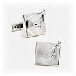 Sterling Turntable Cufflinks