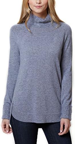 Magaschoni - Cable Trim Turtleneck - Silver Mouline - XS