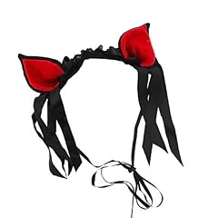 Bye Bye Kitty Haarband POINTED EARS black/rot