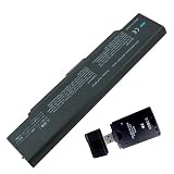 Laptop Battery for Sony VAIO VGN-SZ80SVGN-SZ81PSVGN-SZ81SVGN-SZ82PSVGN-SZ82SVGN-SZ83HSVGN-SZ83NSVGN-SZ83SVGN-SZ90PS with ALL-IN-ONE Card Reader