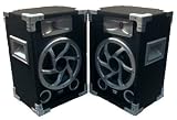 Acoustic Audio GX-450 Pair 700 Watt Pro DJ Speakers PA Studio Monitors