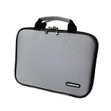 CaseCrown Double Memory Foam Case (Grey Nylon) to Carry the Samsung NC10-13GB 10.1-Inch Blue Netbook