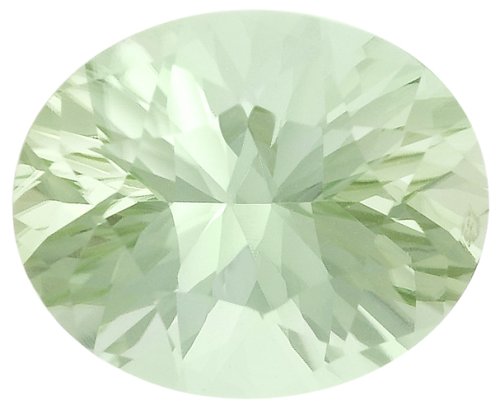 11x9mm Oval Radial Cut Himalayan Mint Tourmaline Loose Gemstone