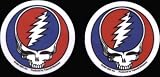 Grateful Dead - PAIR OF 2 1/2" STEAL YOUR FACE - Sticker / Decal