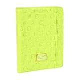マークジェイコブス MARCJACOBS 正規品 iPadケース Stardust Logo Neoprene iPad Book ライム 並行輸入品 マークジェイコブス