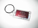 Solar Powered Flashing LCD Key Chain Keychain Key Ring Toyota