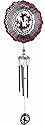 Jumbo 3-in-1 Butterfly Spinning Wind Spinner with Windchime and a Small Hanging Butterfly Ornament Spinner on Bottom 42.5"
