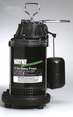 Wayne CDU790 1/3Horsepower Cast Iron Submersible Sump Pump