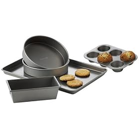 Calphalon Classic Nonstick 5 Piece Bakeware Set by Calphalon