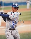 Alex Rodriguez Autographed Texas Rangers 8x10 Photo