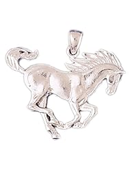 CleverEves 14K White Gold Animal Kingdom Pendant 5.7 - Gram(s)